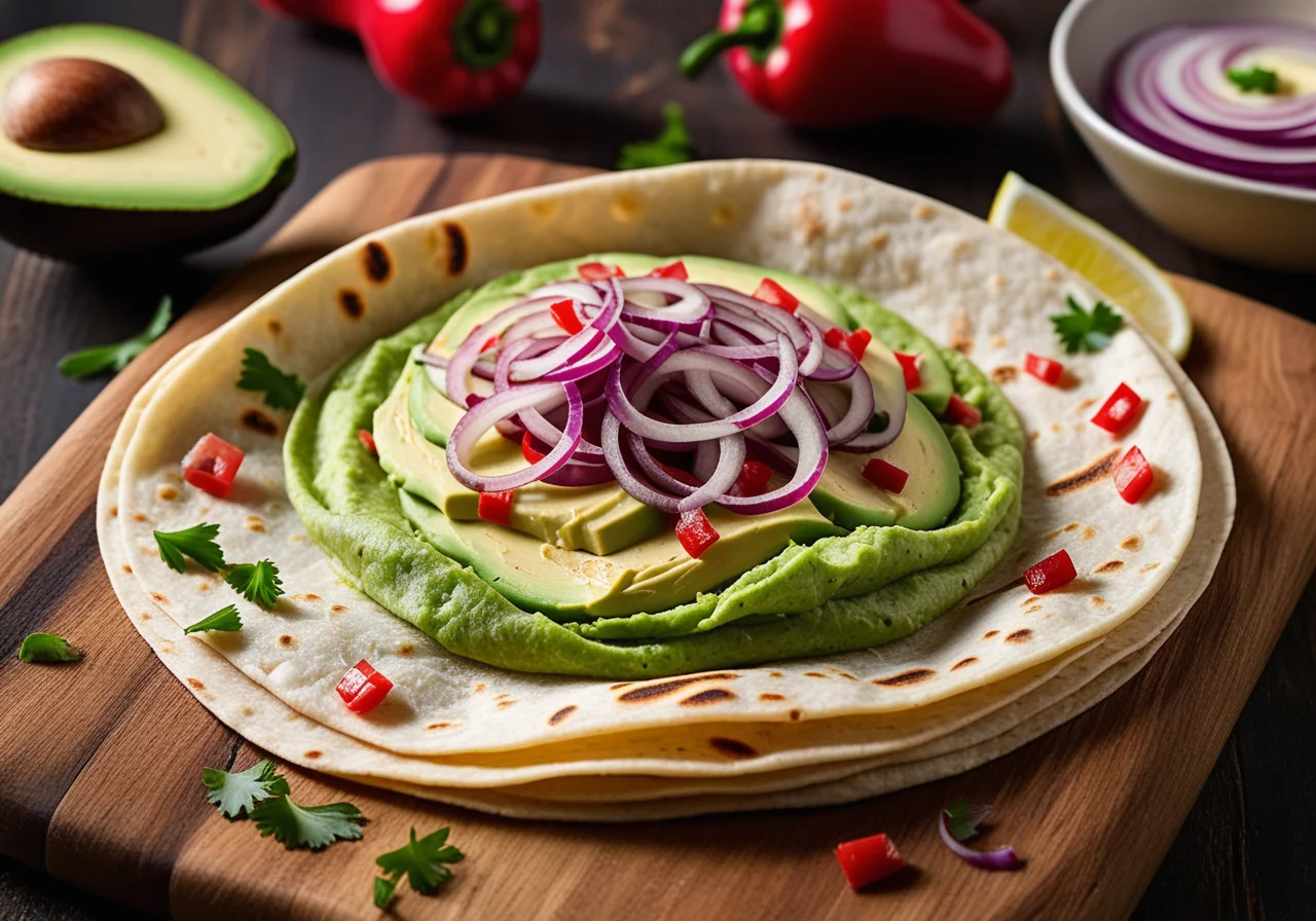 Avocado Smoked Fish Wraps