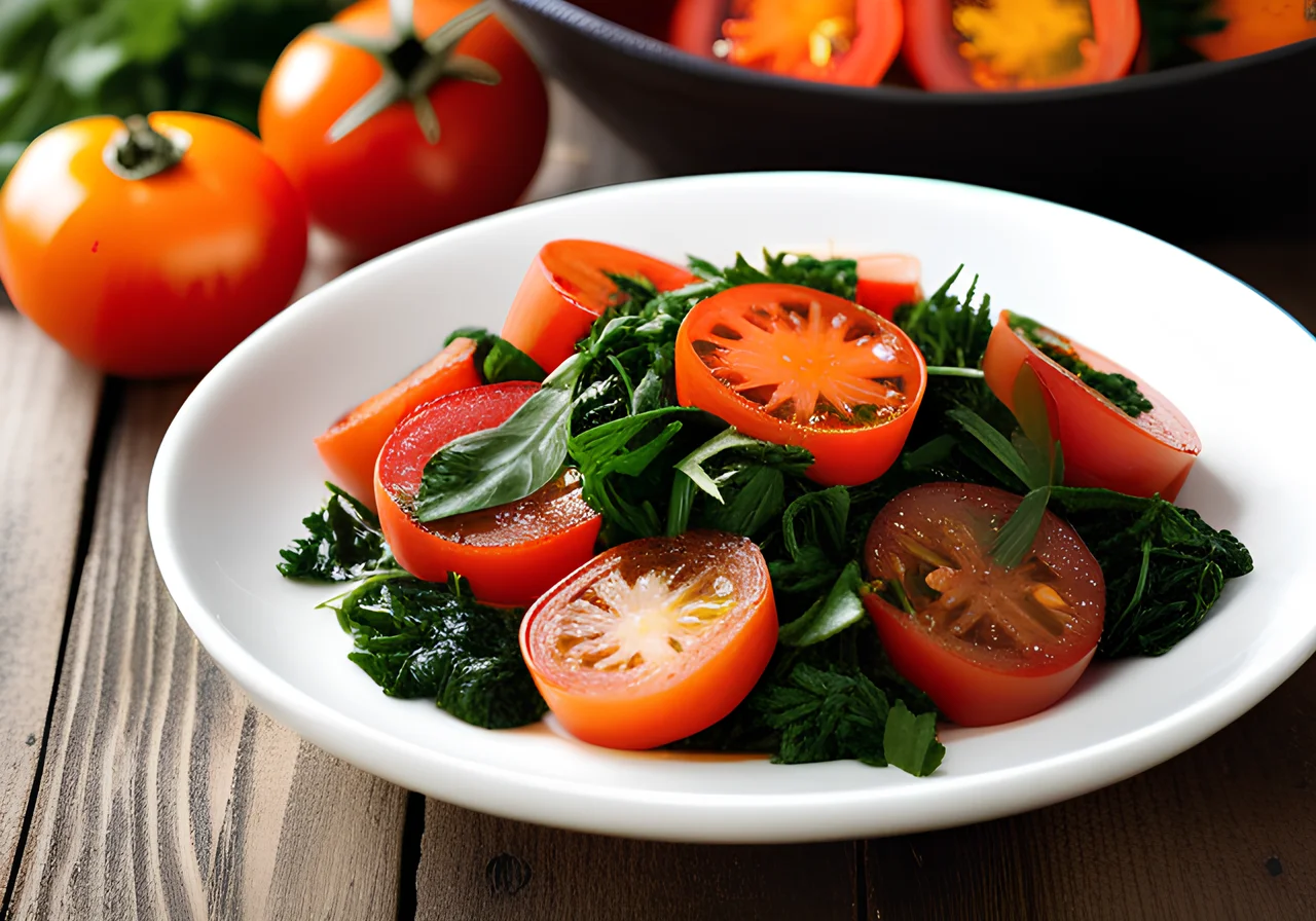 Tomatoes Stuffed with Vegetables