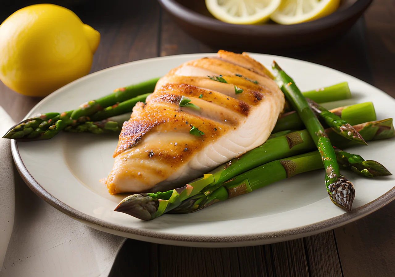 Lemon Asparagus Chicken