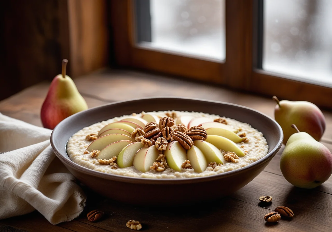Vegan Peanut Butter Millet Porridge