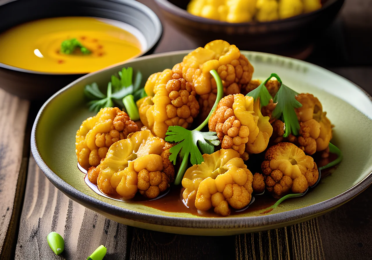 Cauliflower in Curry Sauce