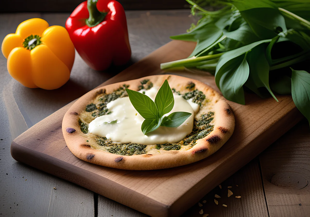 Wild Garlic Flatbread