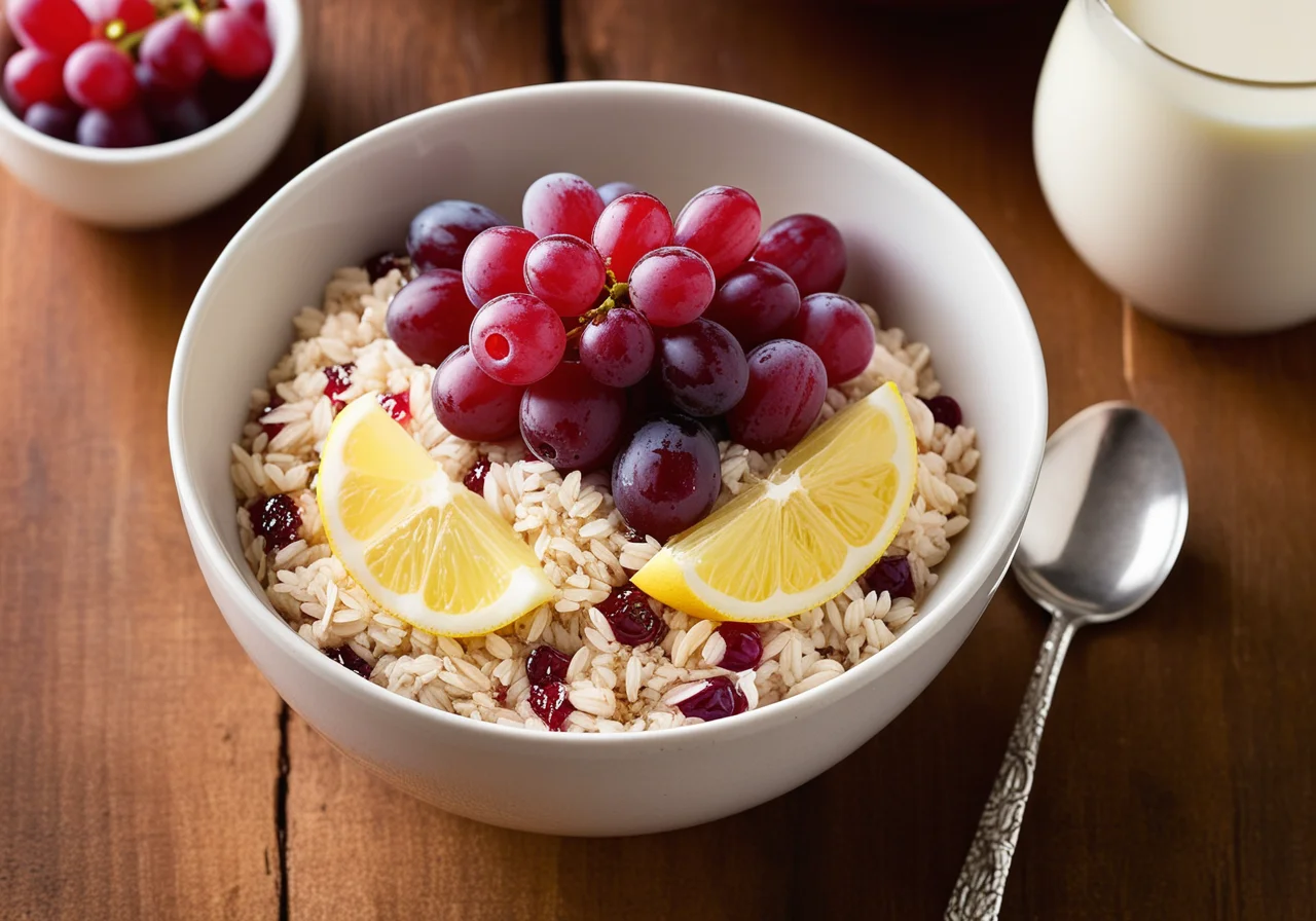 Rice Muesli with Fruits