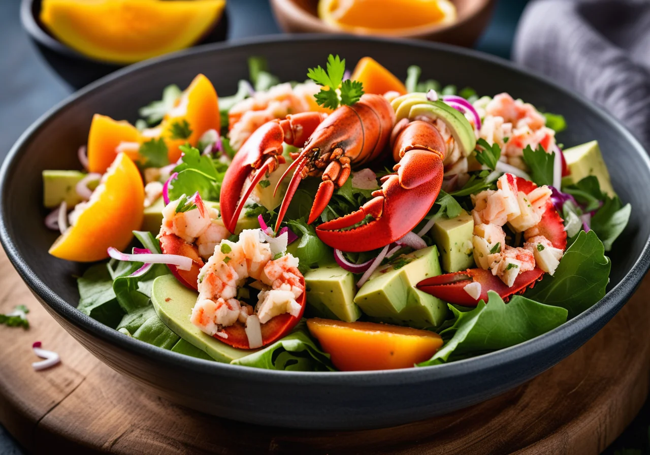 Lobster Papaya Salad