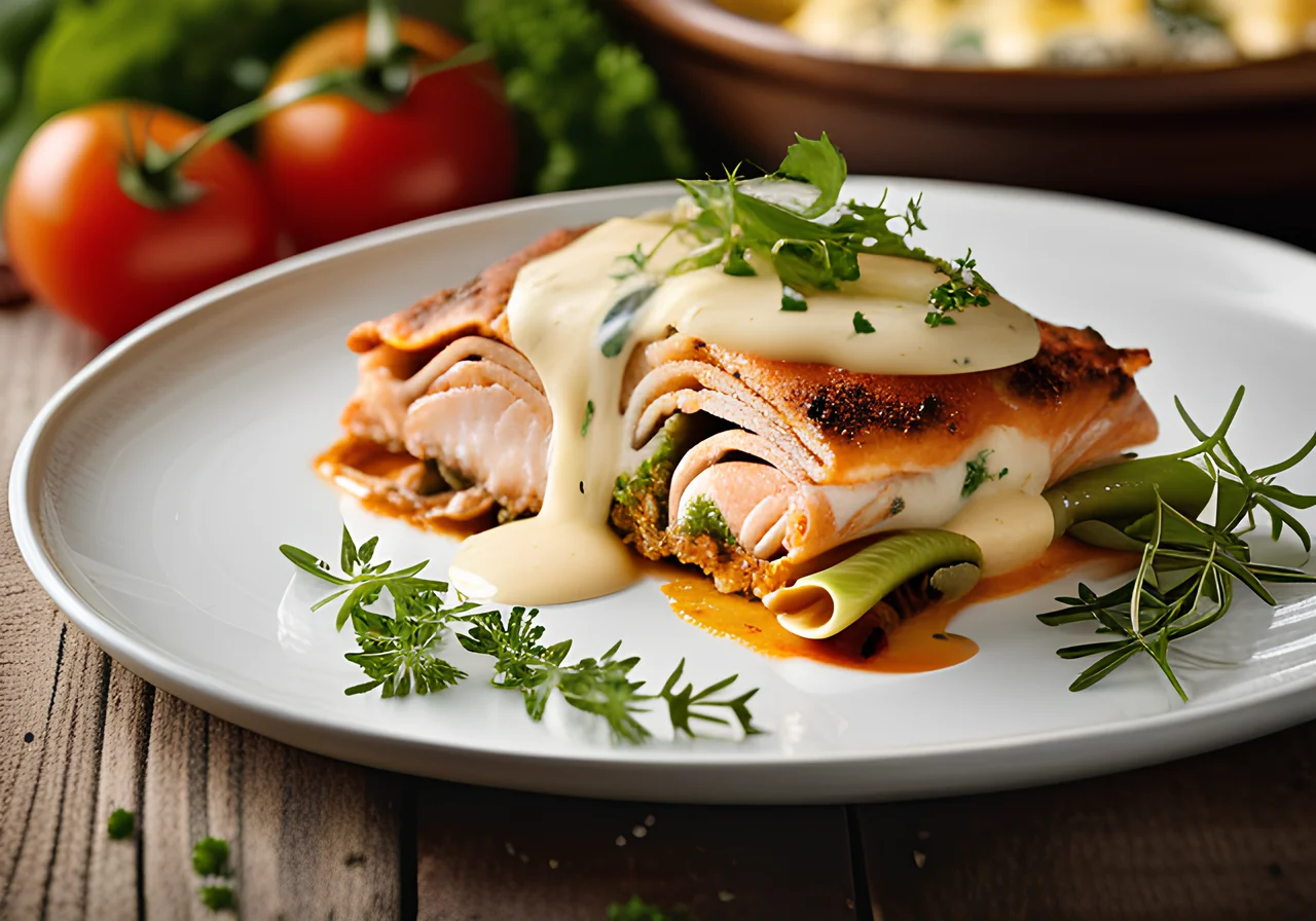 Salmon Lasagna