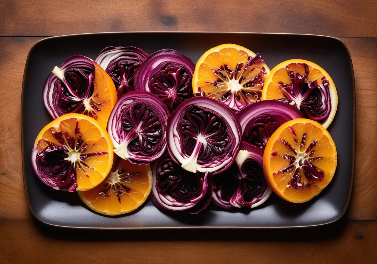 Caramelized Radicchio with Oranges