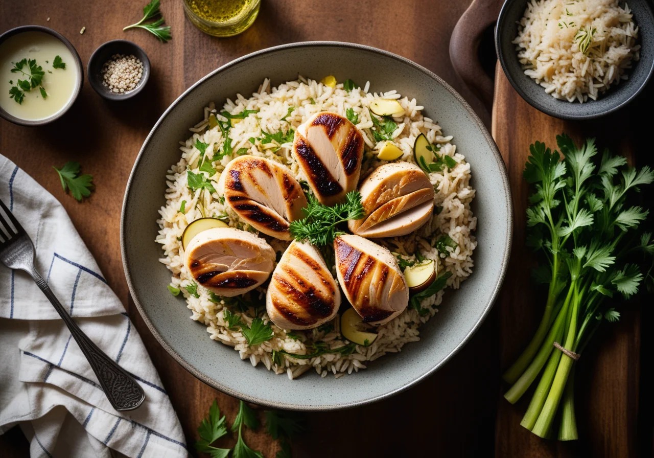 Chicken Rice Skillet