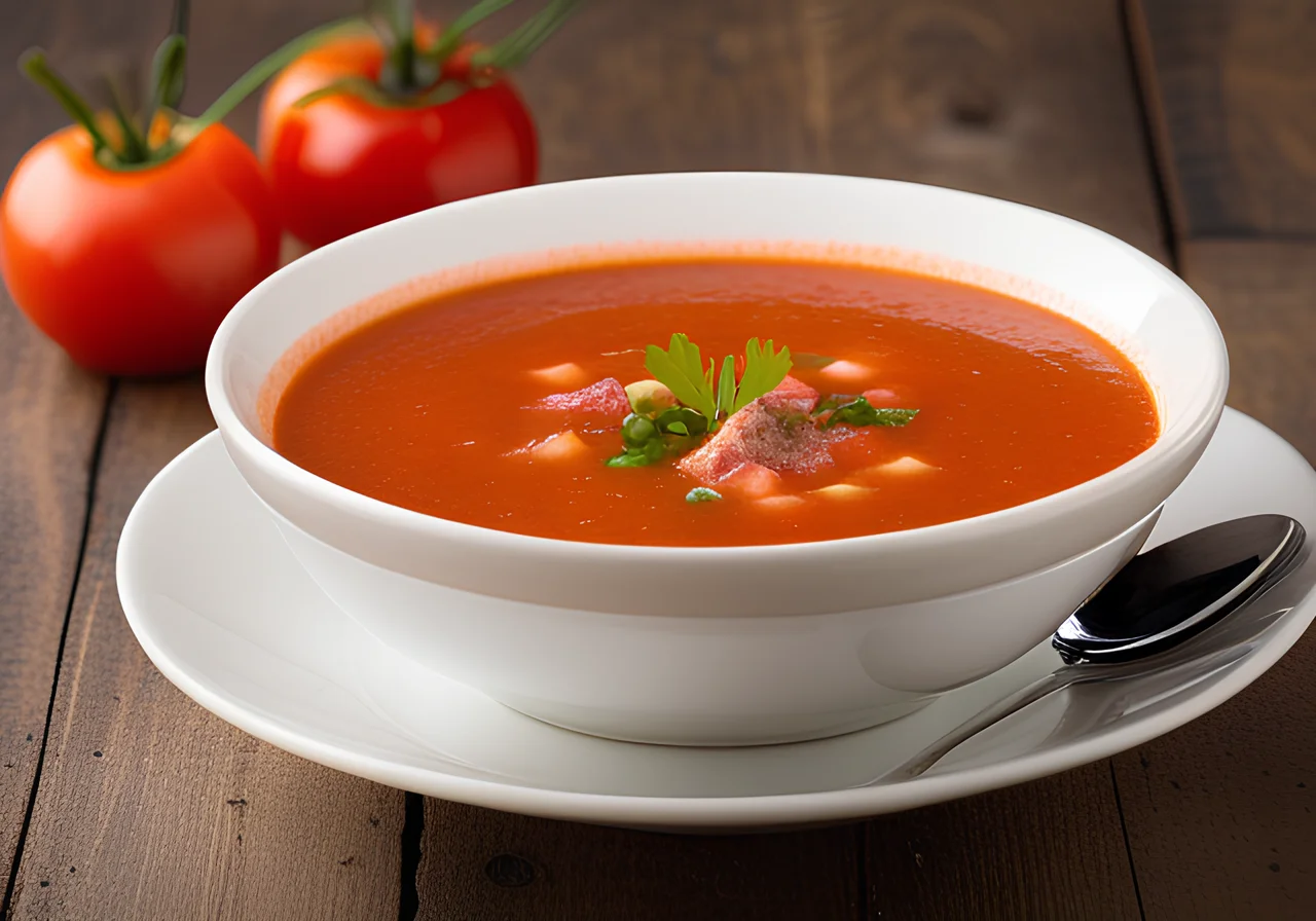Cold Spanish Soup (Gazpacho)