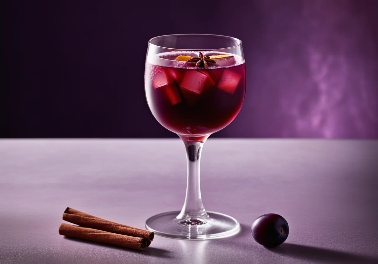 Plum Cocktail