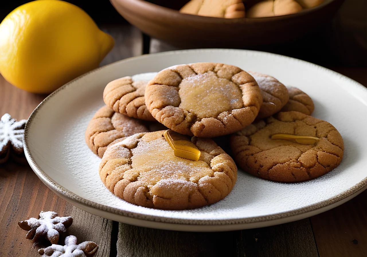 Ginger Lemon Cookies