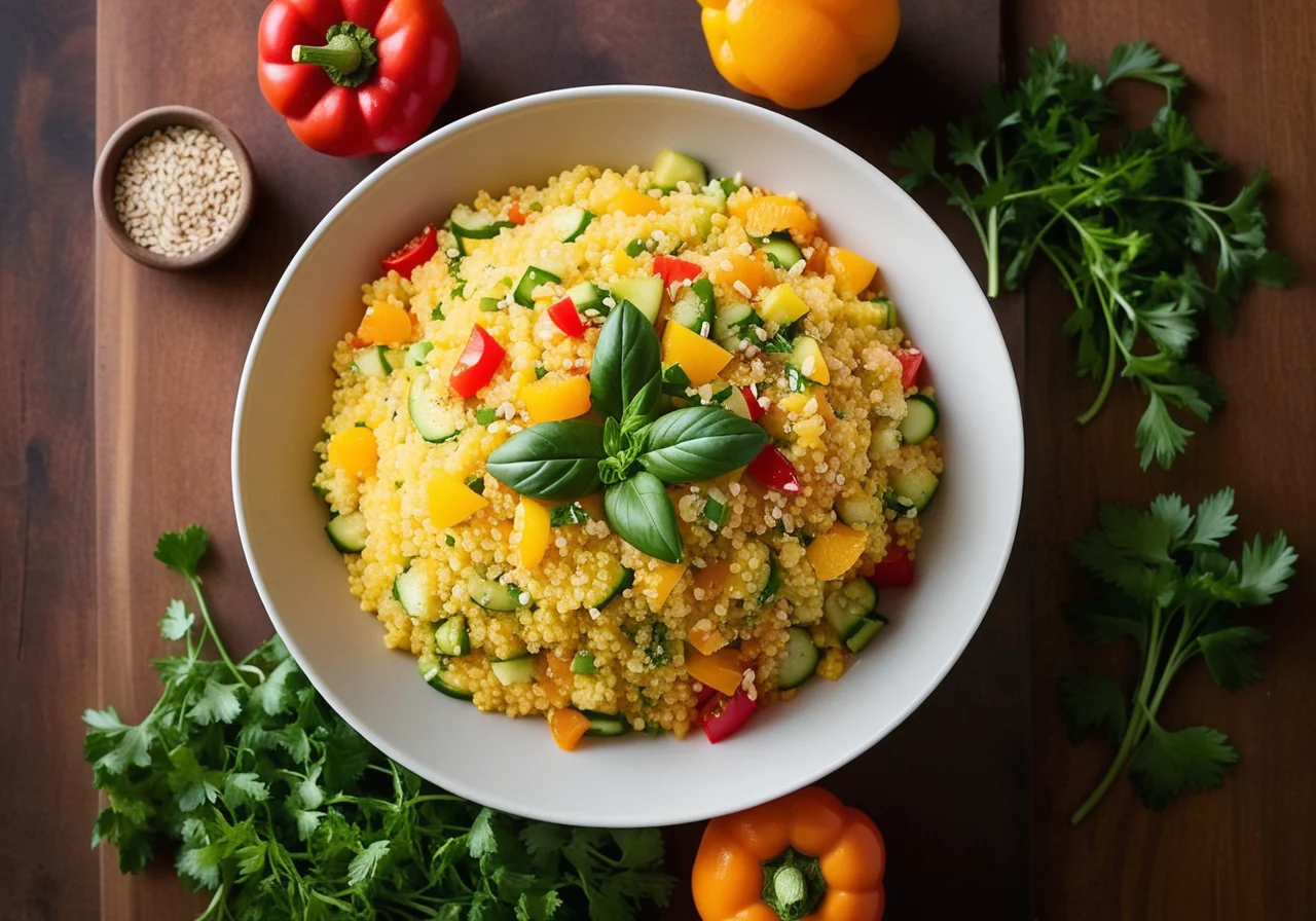 Oriental Couscous with Vegetables