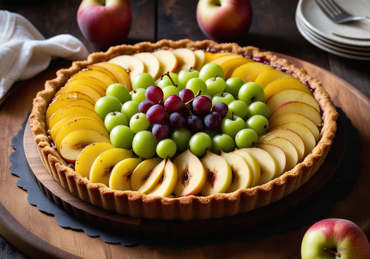 Autumn Fruit Tart