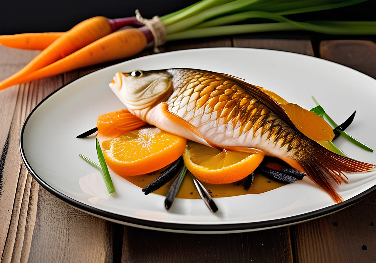 Carp with Vegetables