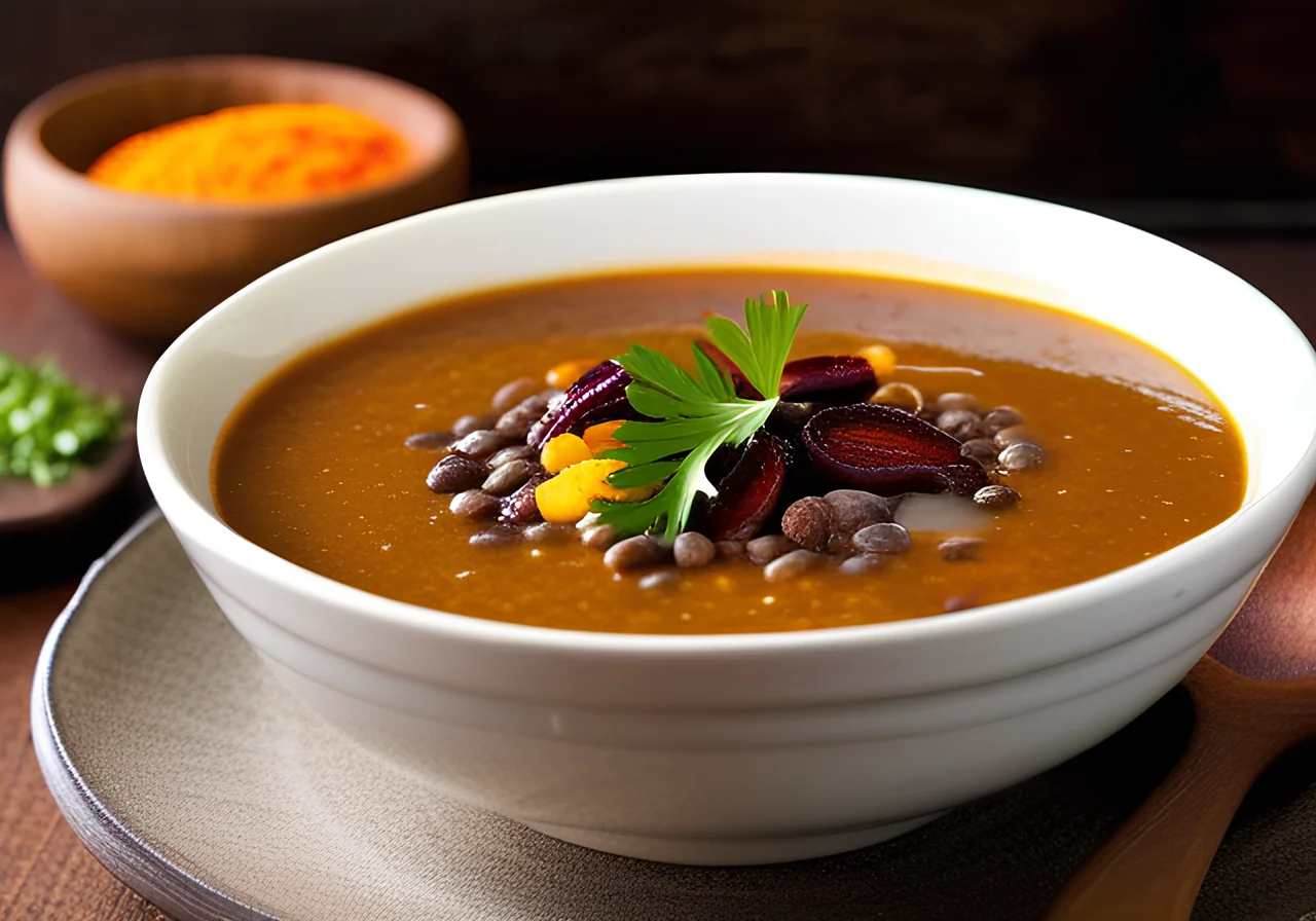 Oriental Lentil Soup