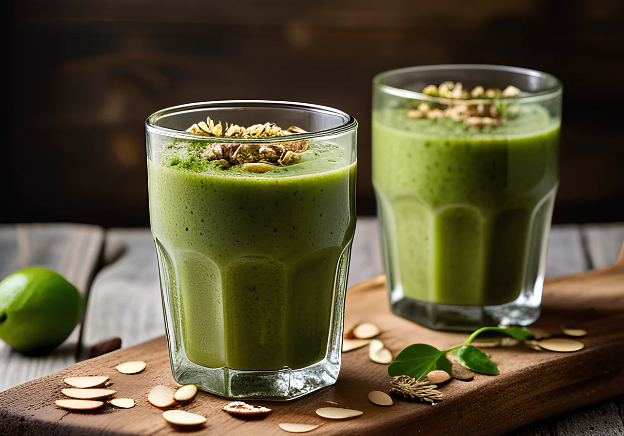 Field Salad Pear Smoothie