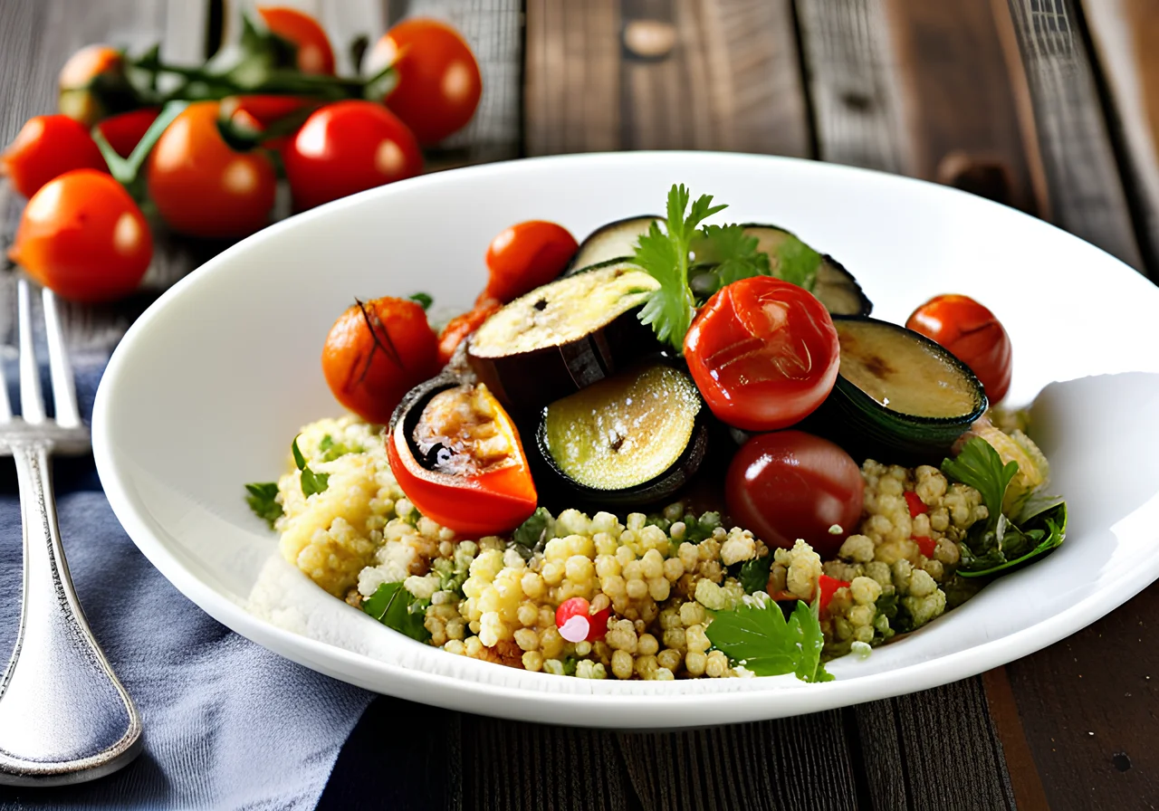 Couscous Salad with Vegetables