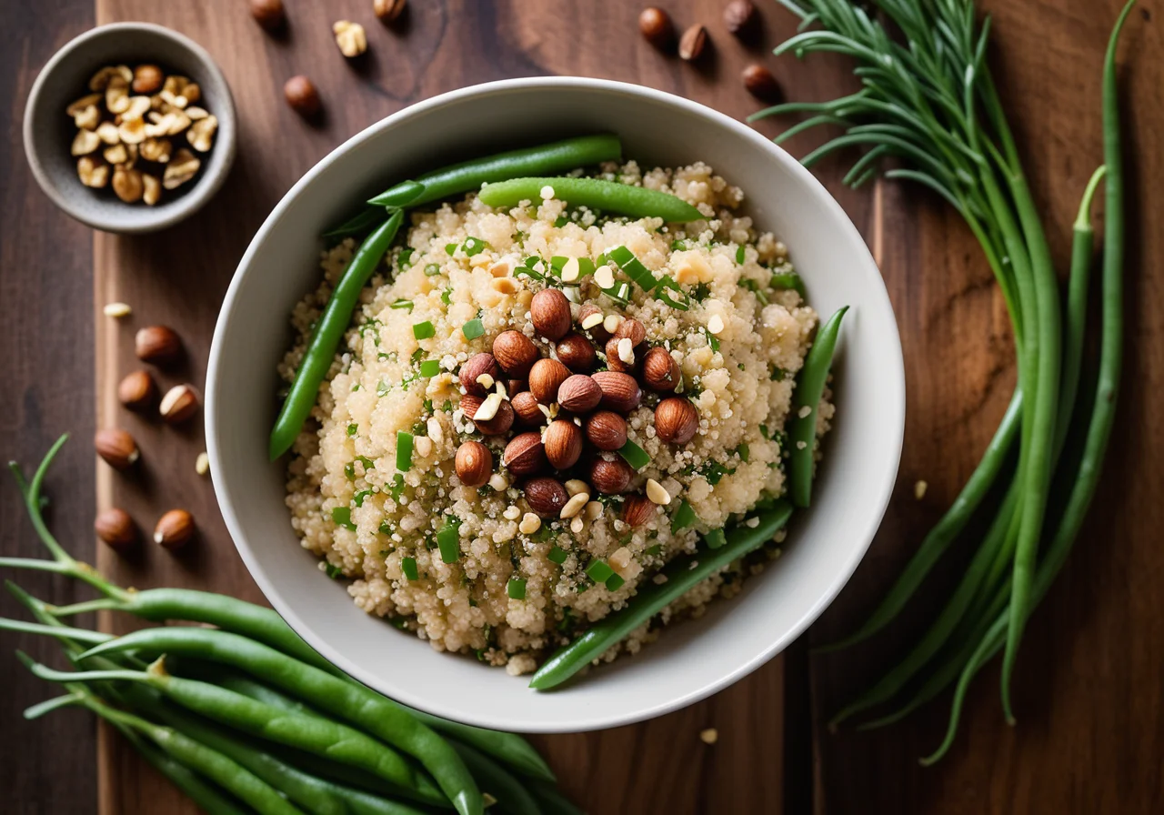Quinoa Salad with Beans