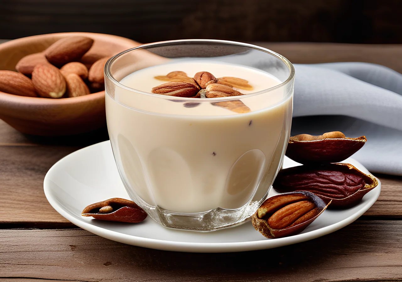 Almond Milk with Dates