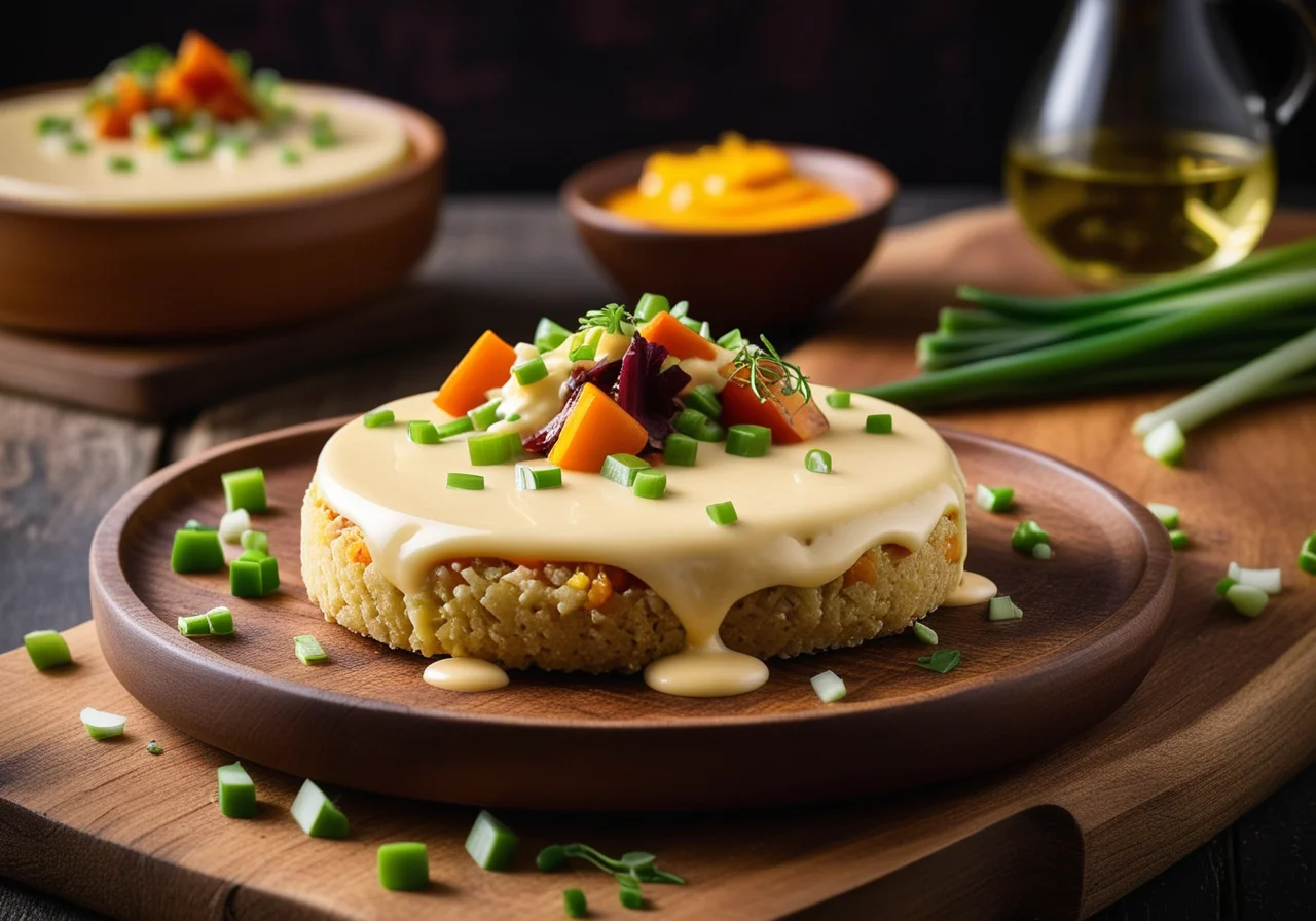 Fried Rice Cakes with Vegetables