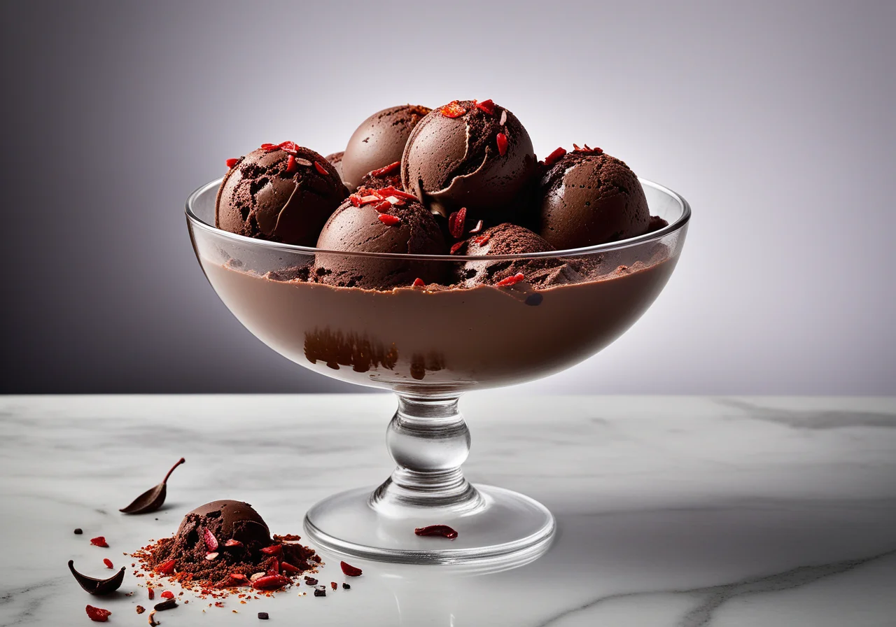 Chocolate Chili Ice Cream