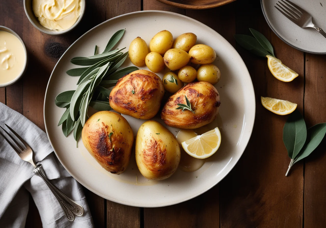 Sage Chicken Breast with Potatoes