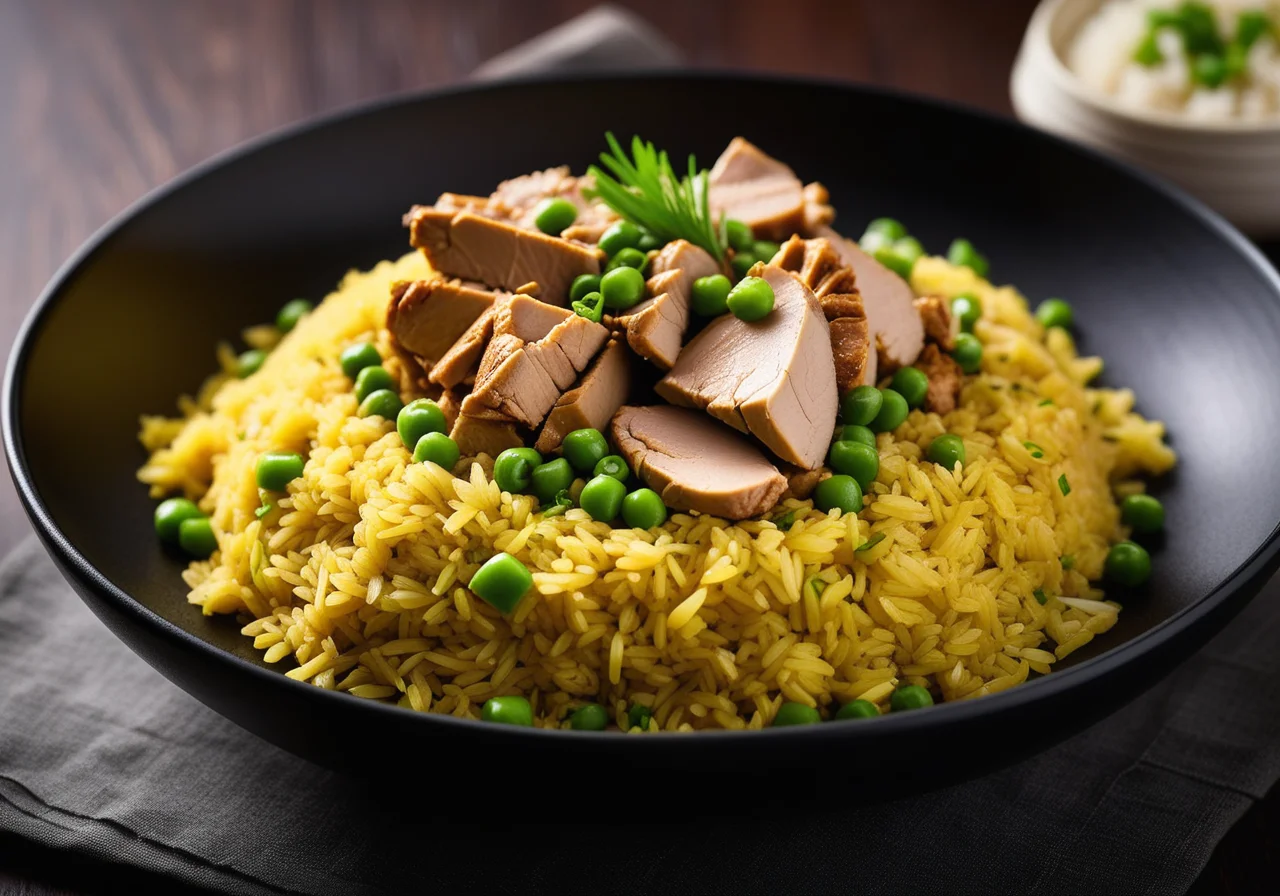 Curry Rice with Chicken and Vegetables