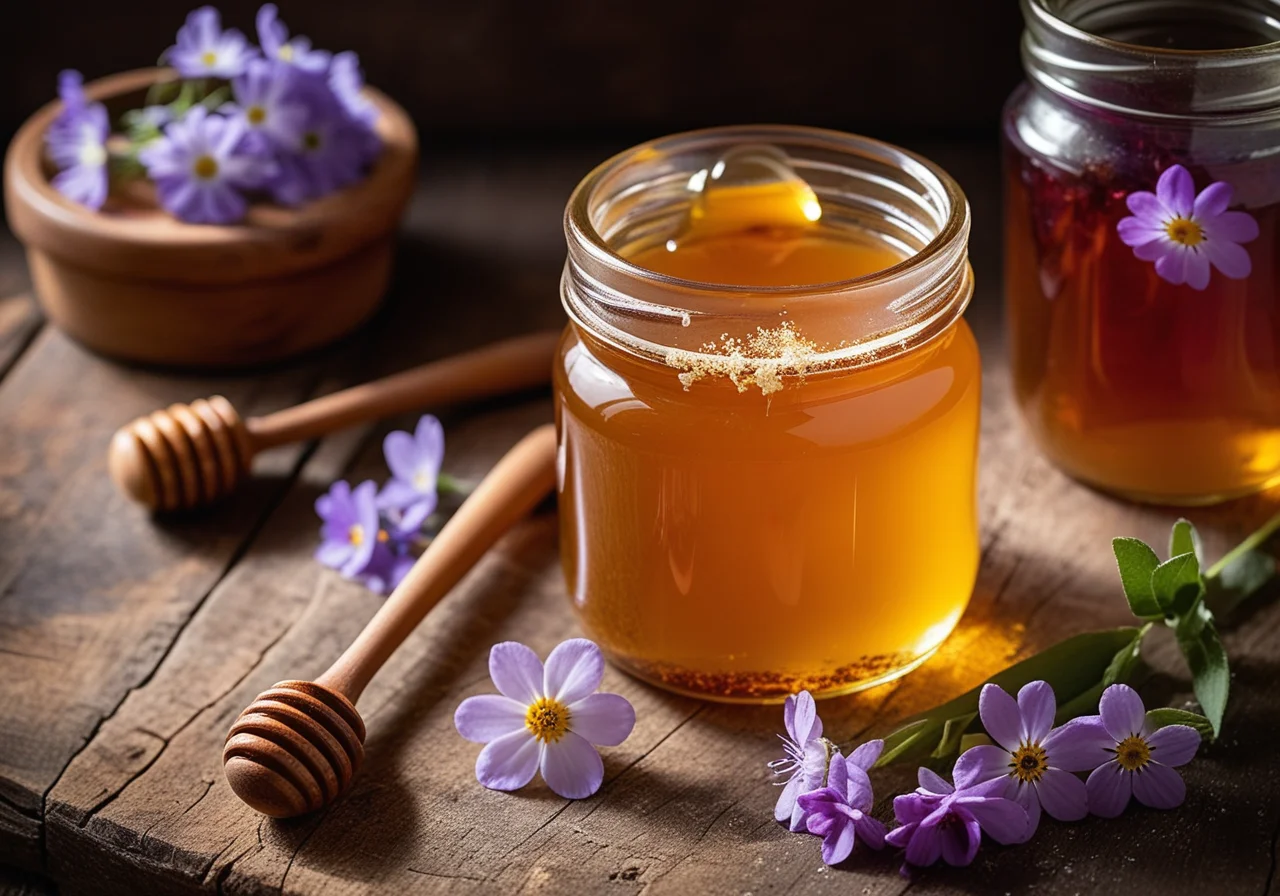 Akaç Honey with Edible Flowers