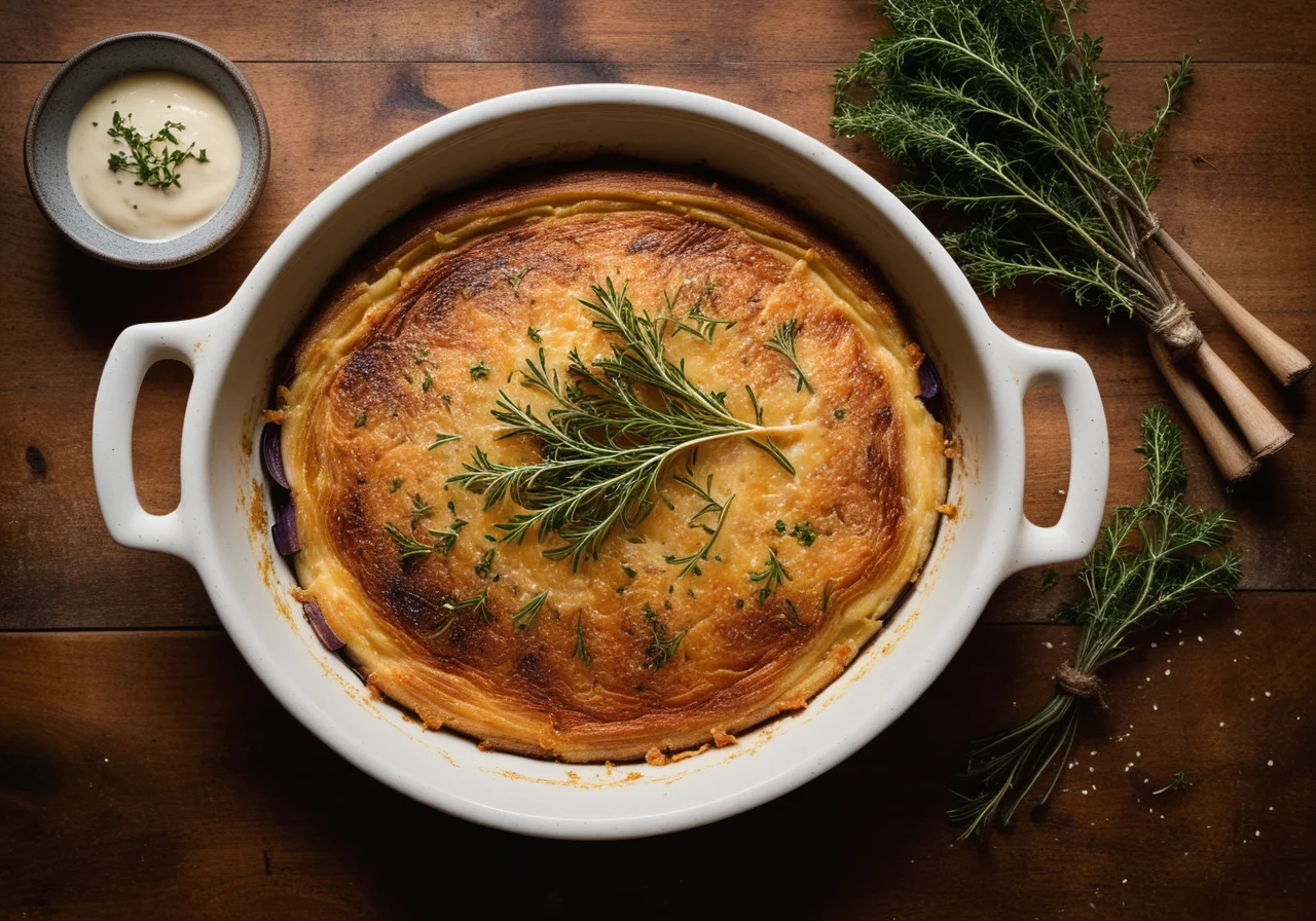 Carrot and Eggplant Gratin