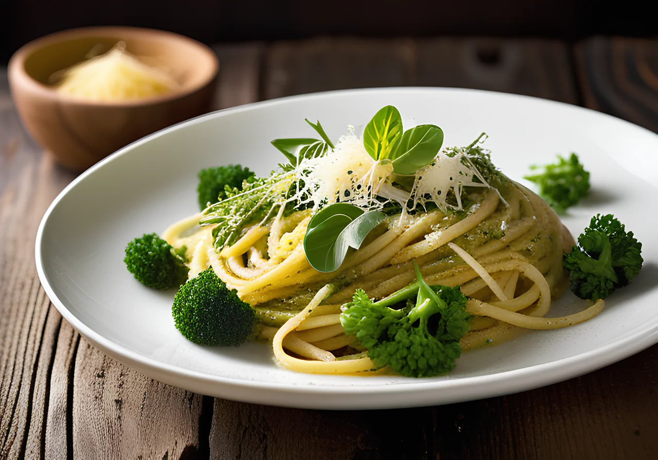 Pesto Pasta with Broccoli