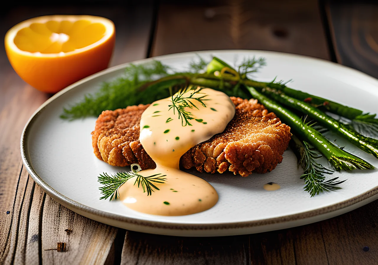 Breaded Schnitzel with Horseradish