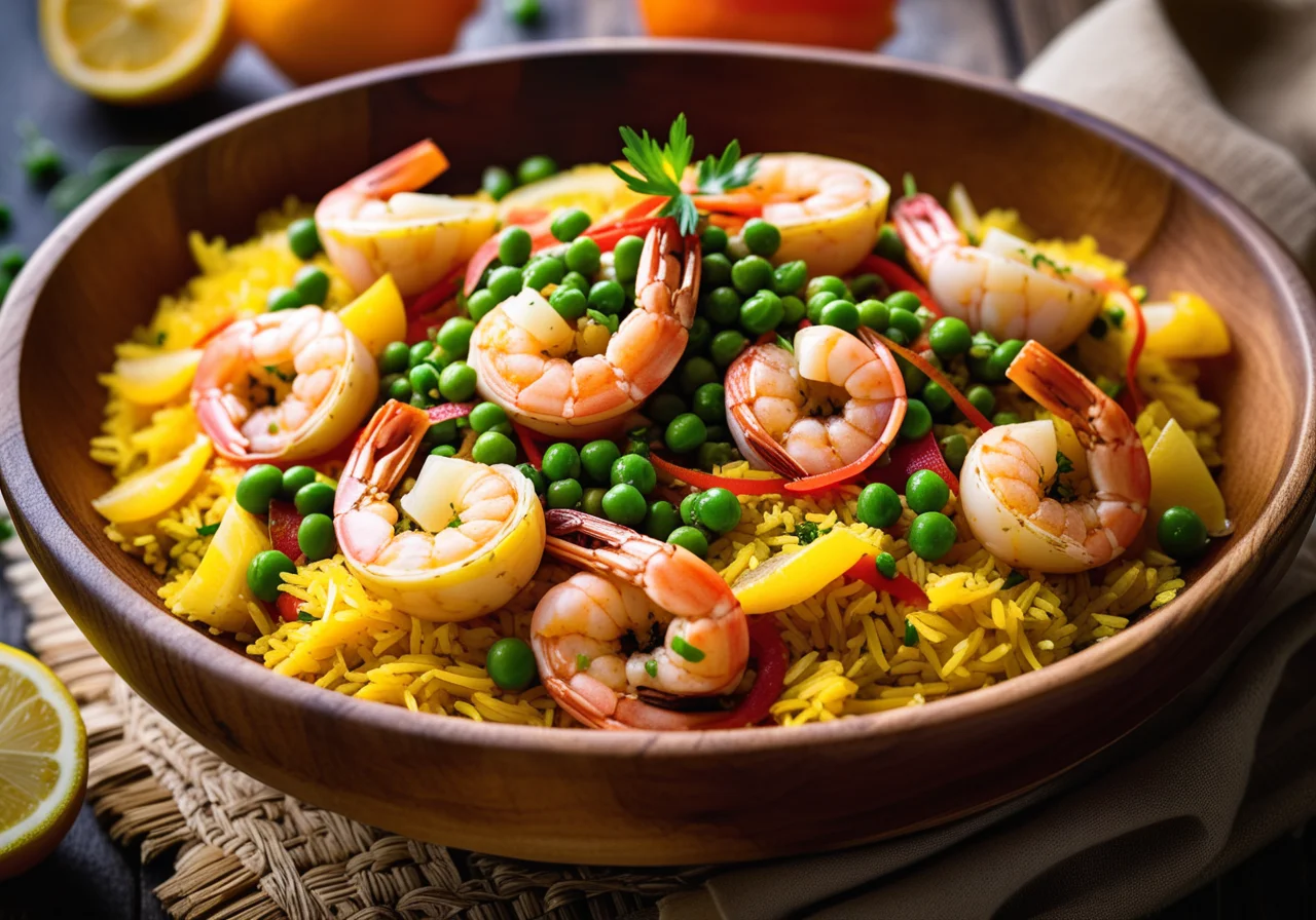 Paella with Seafood