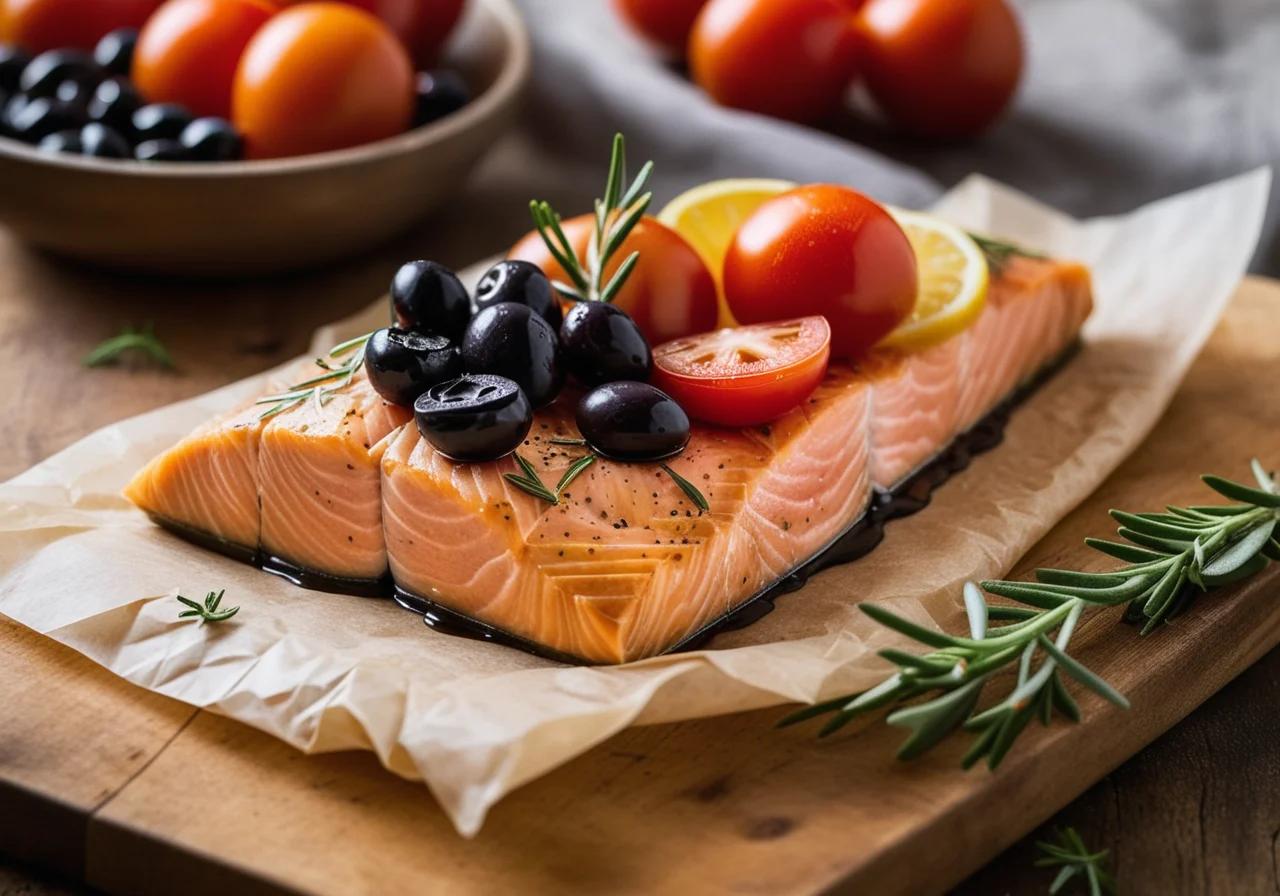 Salmon in Parchment Paper