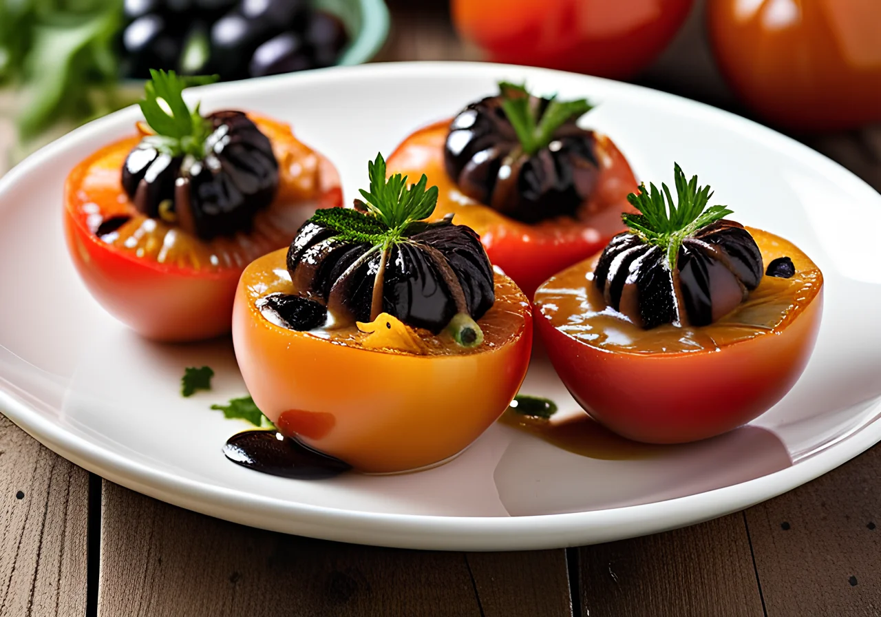 Stuffed Tomatoes with Anchovies