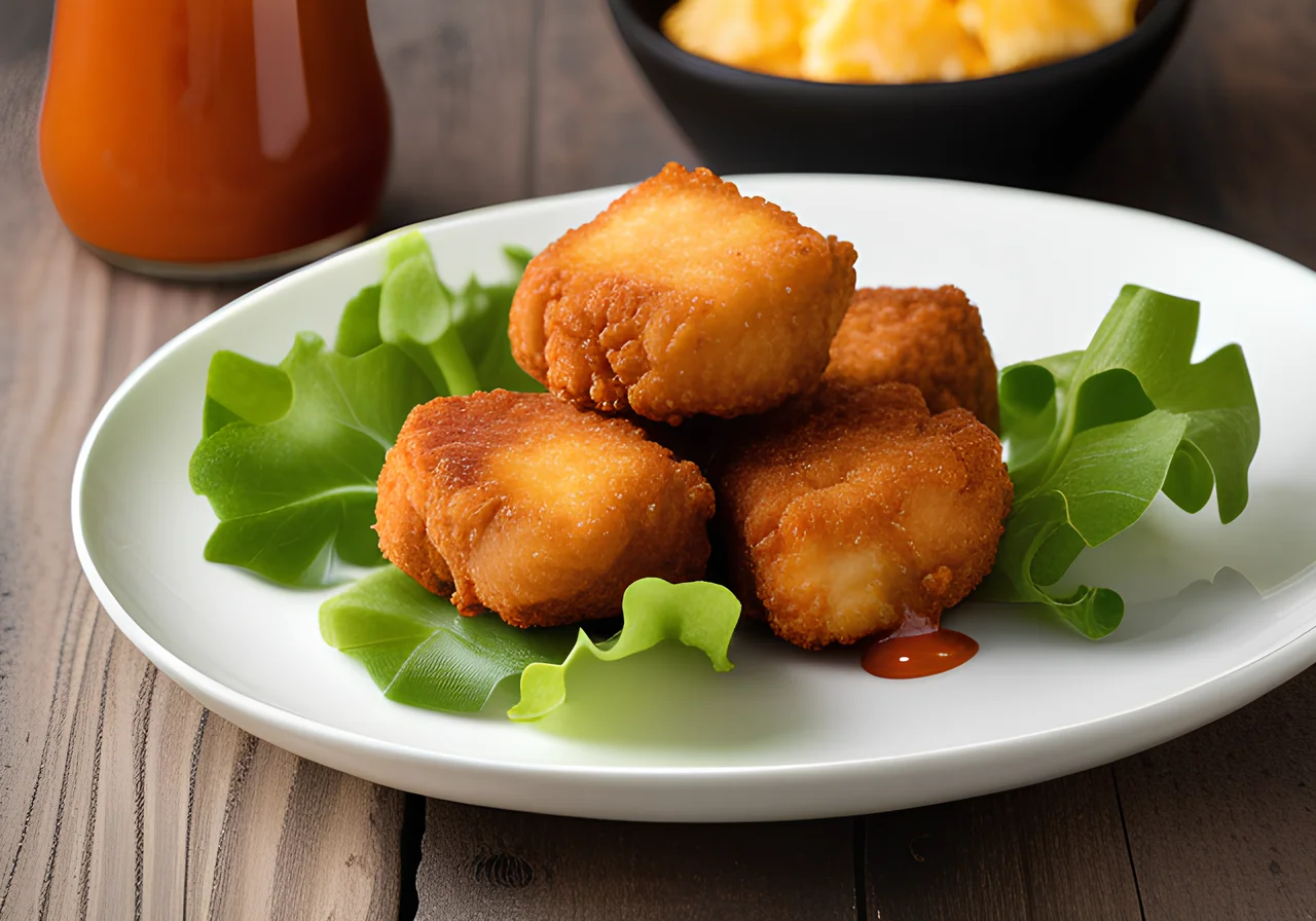 Chicken Breast with Cornflake Coating
