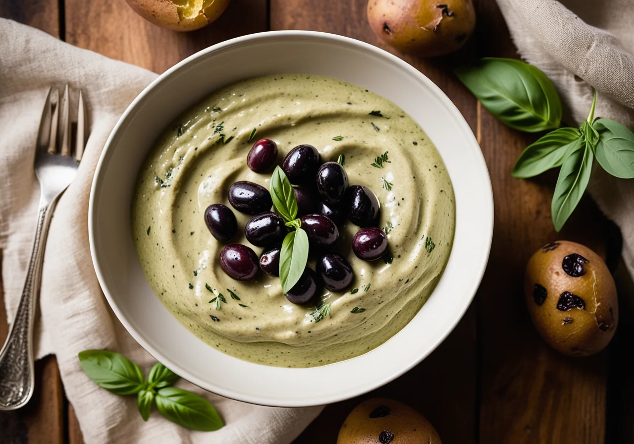 Olive Spread with Basil