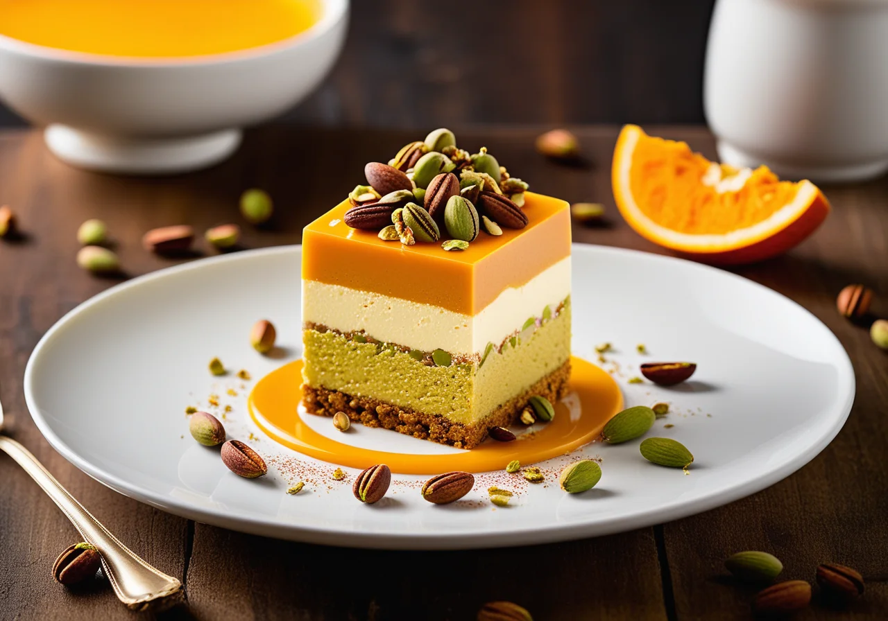 Pumpkin Pistachio Tiramisu