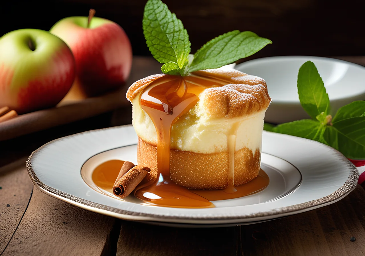 Sweet Apple Soufflé