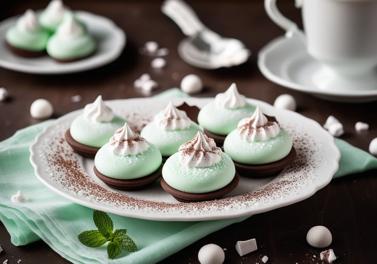 Peppermint Meringue