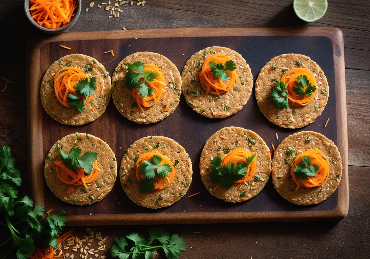 Oatcakes with Carrots