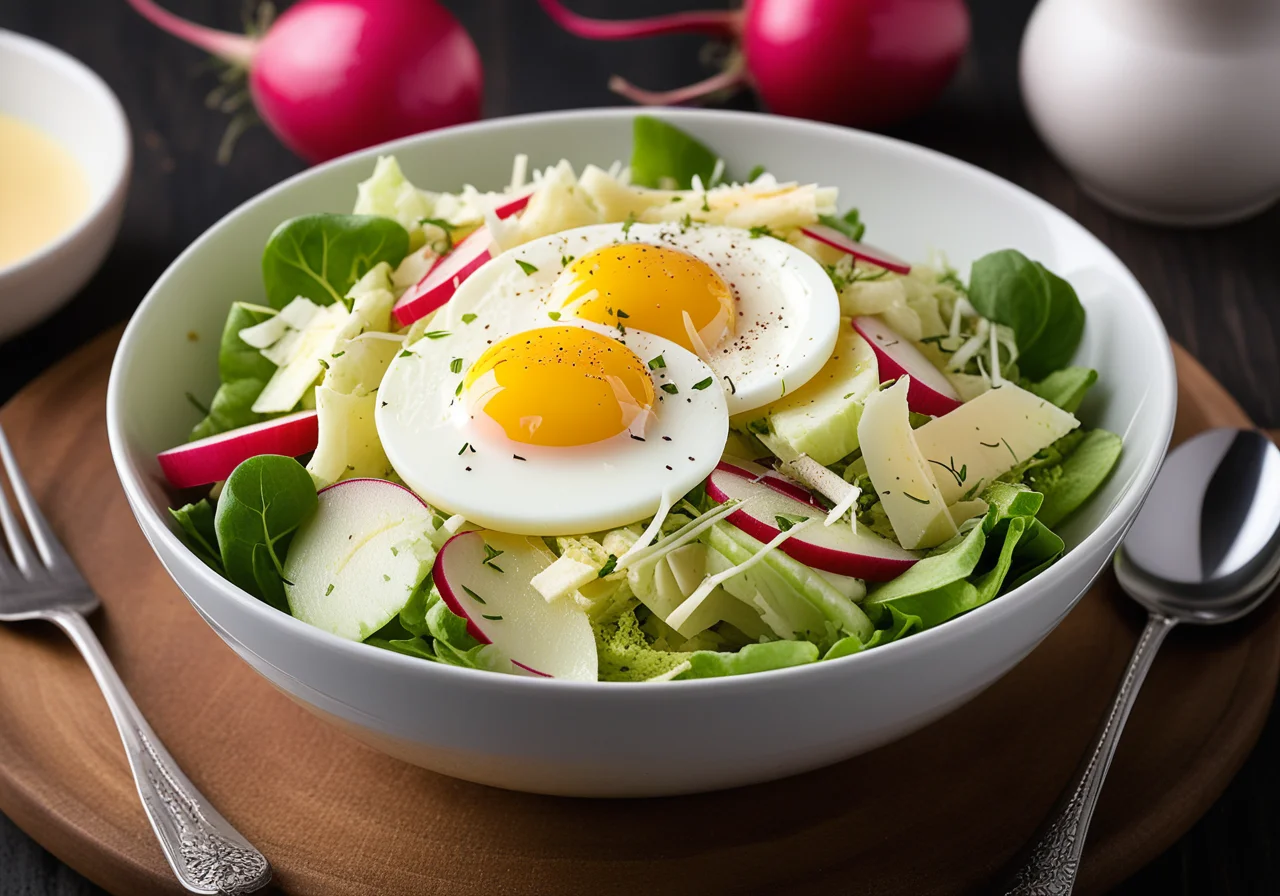 Egg Radish Salad