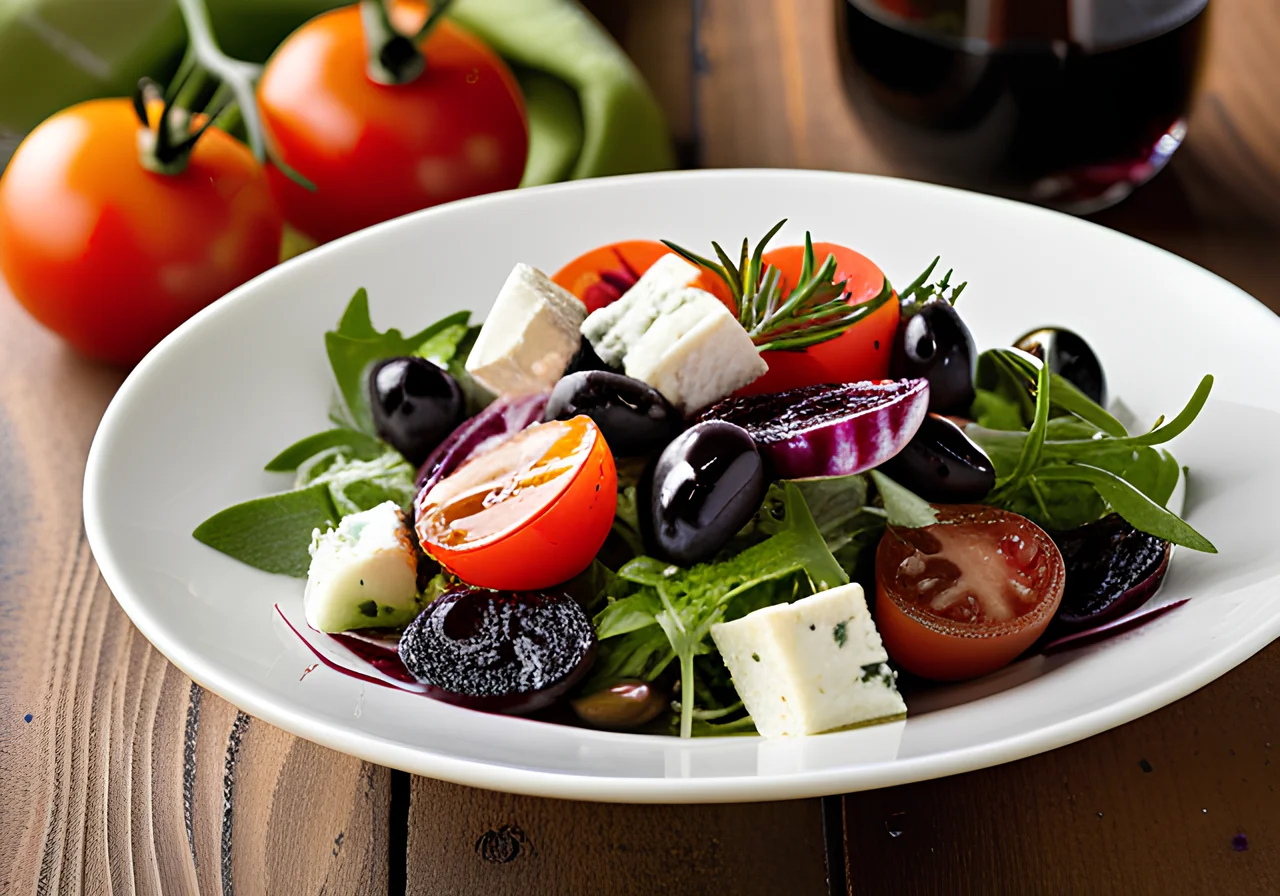 Olive and Feta Salad