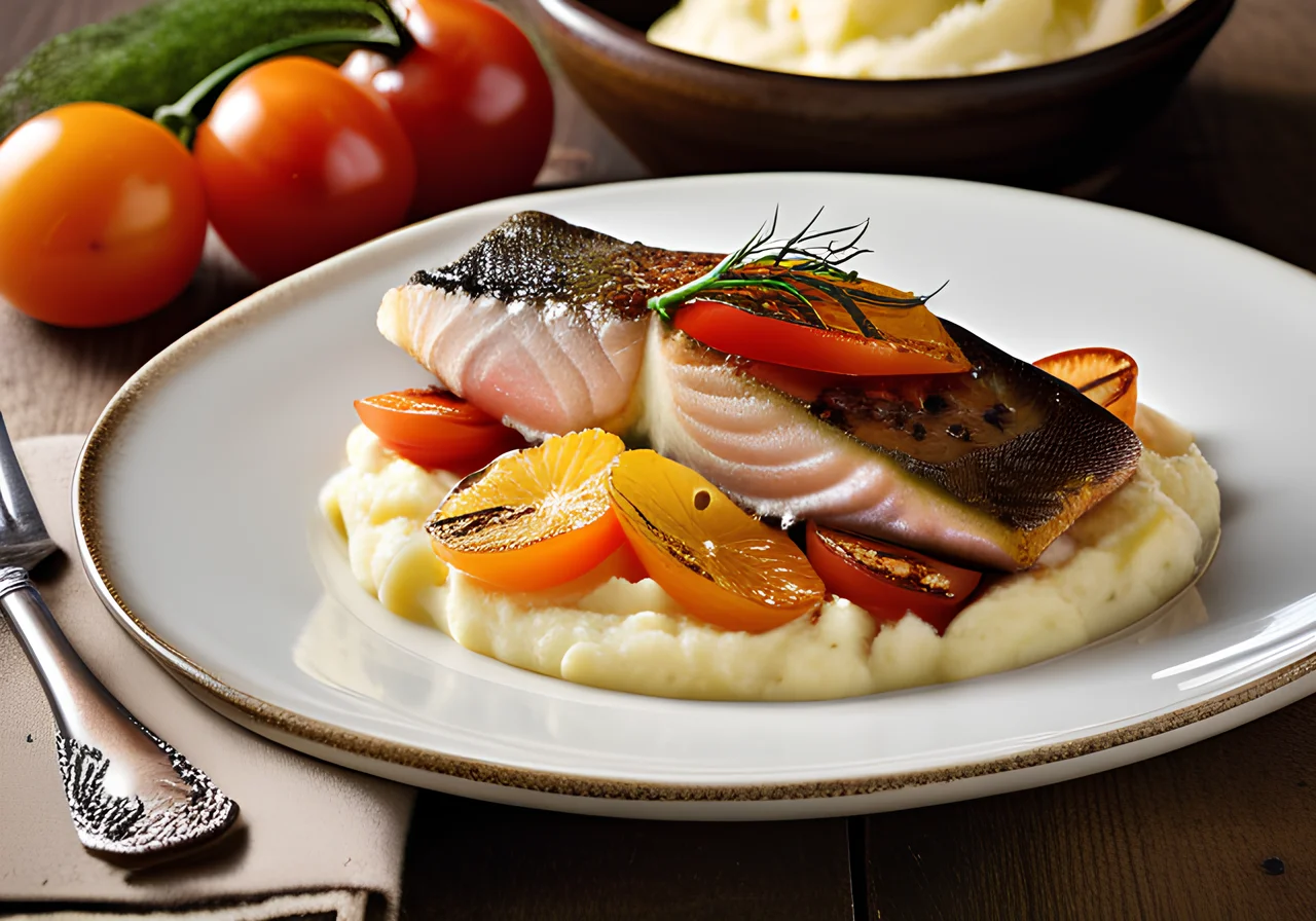 Fish with Mashed Potatoes
