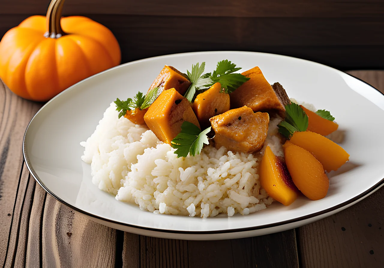Fruitful Turkey Pumpkin Curry