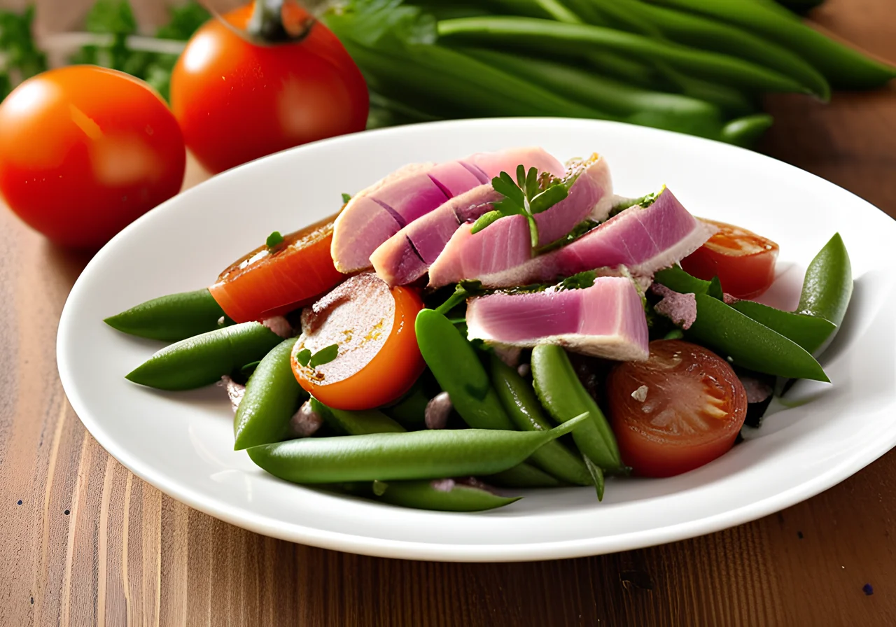 Toscanian Bean Salad with Tuna