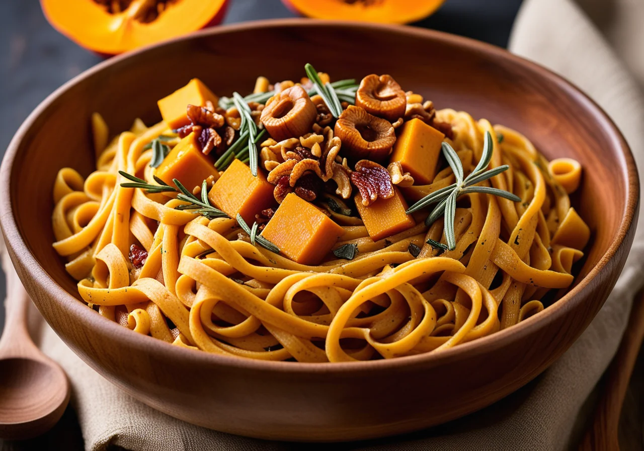 Autumn Pumpkin Noodles