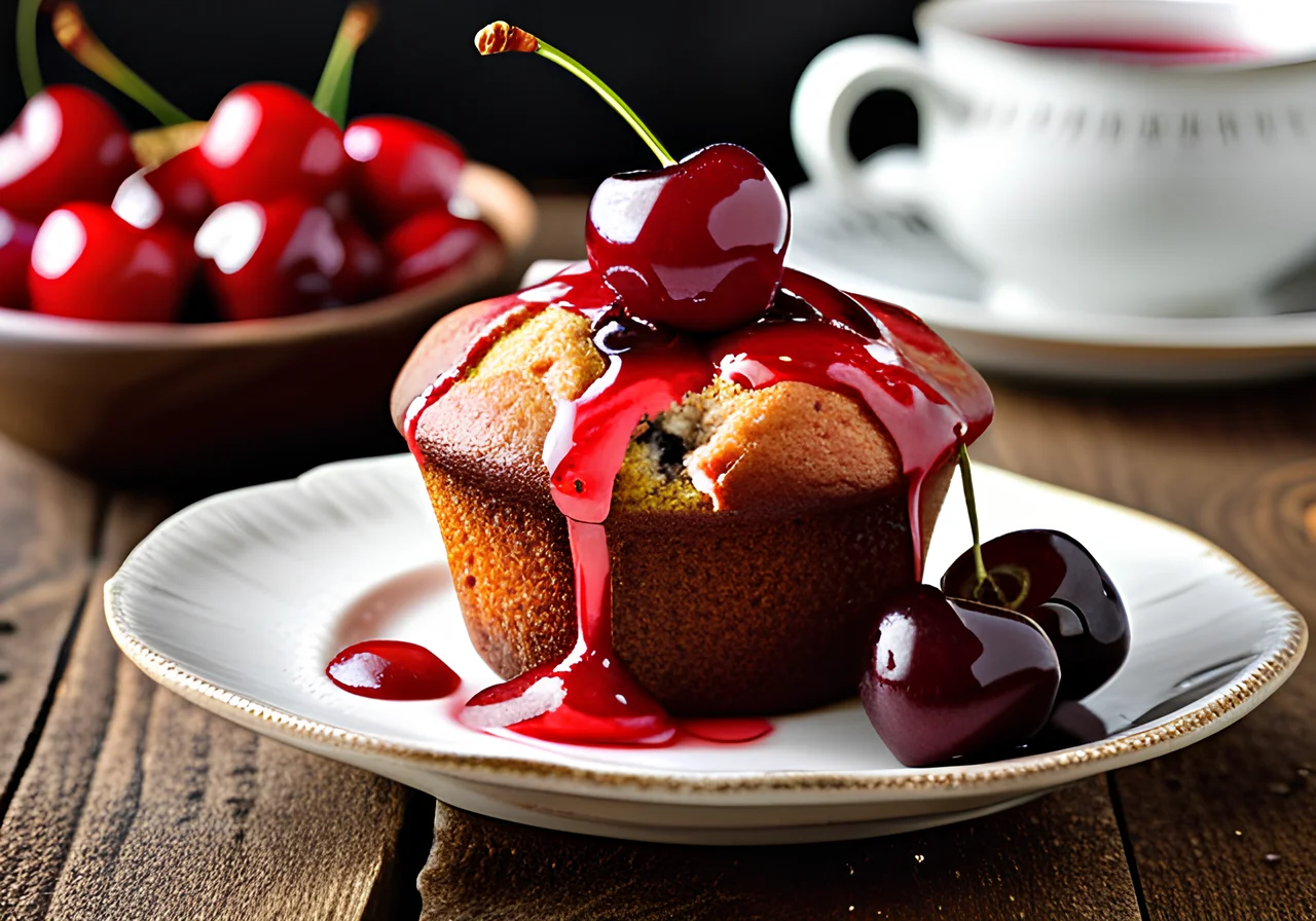 Cherry Muffins
