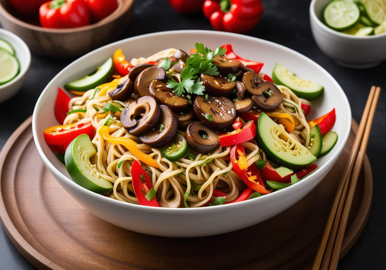 Pasta Pan with Vegetables