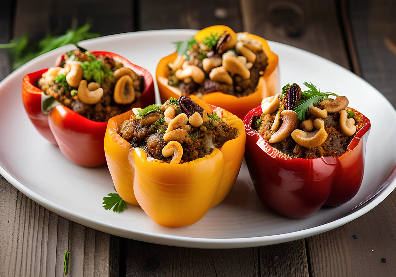 Baked Stuffed Bell Peppers