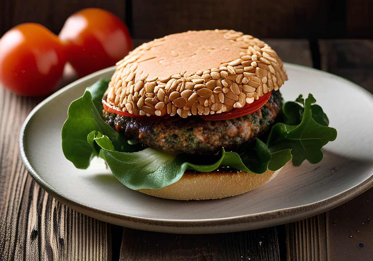 Kale‑Grain Burger