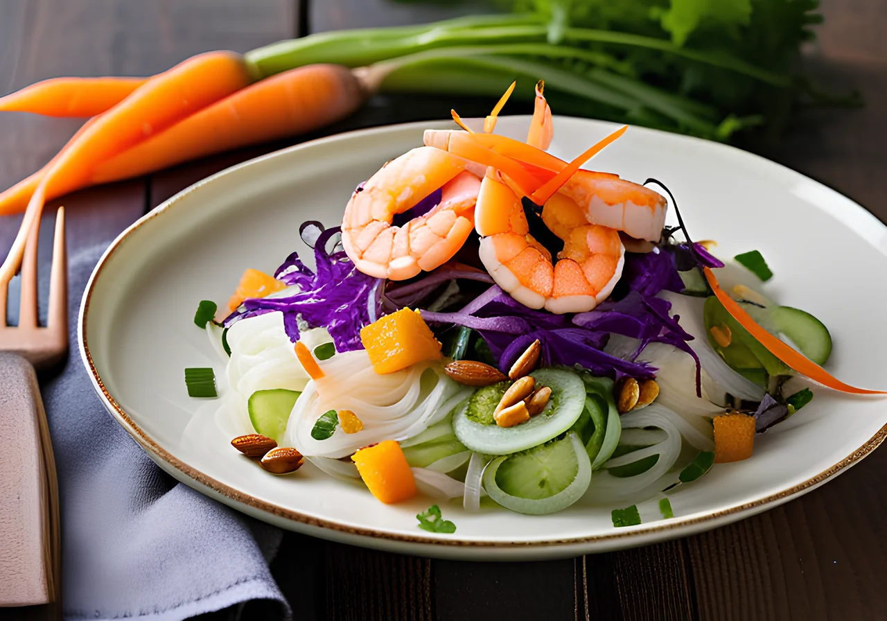 Glass Noodles with Shrimp